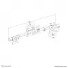 Neomounts FPMA-CB100BLACK Dvigubo skersinio monitoriaus rankenos adapteris 10-27 colių