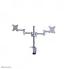 Neomounts FPMA-D1330DSILVER monitorio ranka 10-27 colių, spaustuvas/įvorė, 9 kg, 25.4 cm (10 col.), 68.6 cm (27 col.), 100 x 100 mm, sidabrinė