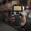 DYMO LabelManager 420P aukštos klasės įkraunamas nešiojamas etikečių spausdintuvas su ABC klaviatūra, 4 D1 juostų rinkiniais ir dėklu