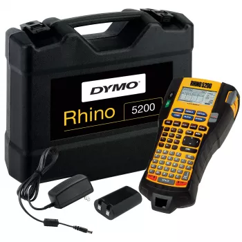 Profesionali etikečių spausdinimo mašina DYMO RHINO 5200 su dėklu