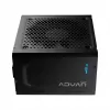 FSP ADVAN GM 850W maitinimo blokas ATX ATX3.1 juodas, 850 W, 100-240 V, 5,5 A, aktyvus, 80 PLUS Gold