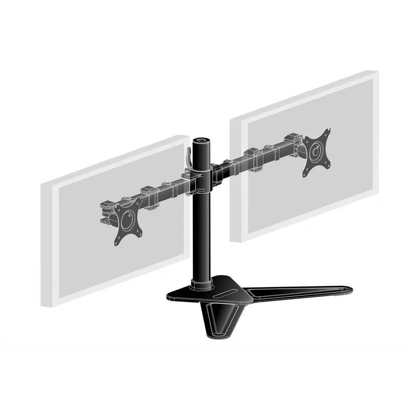 iiyama DS1002D-B1 monitor laikiklis / stovas 76,2 cm (30 inch) stalas Juoda