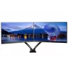 IIYAMA DS3002C-B1 dviejų monitorių laikiklis / stovas 68,6 cm (27 col.) stalas Juoda