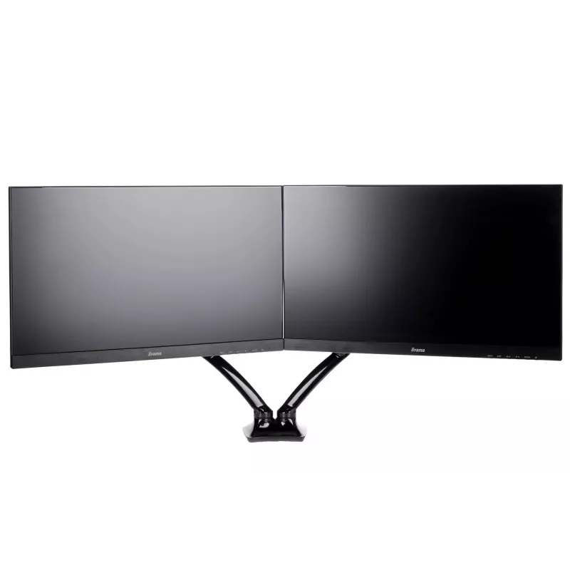 IIYAMA DS3002C-B1 dviejų monitorių laikiklis / stovas 68,6 cm (27 col.) stalas Juoda