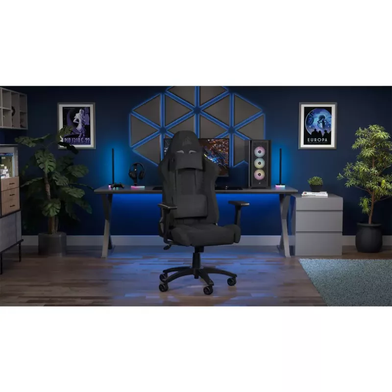 Žaidimų kėdė su paminkštinta sėdyne Corsair TC100 (CF-9010050-WW)