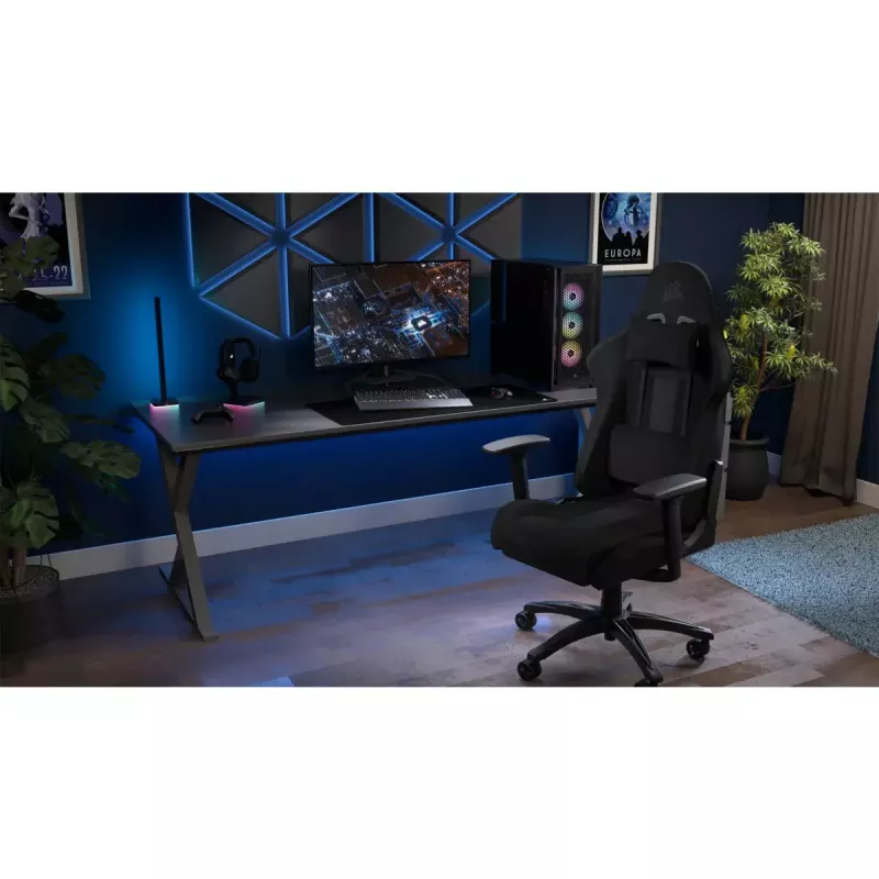 Žaidimų kėdė su paminkštinta sėdyne Corsair TC100 (CF-9010050-WW)