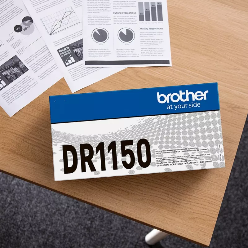 Originalus būgno blokas Brother DR-1150, skirtas DCP-L1640W HL-L1240W