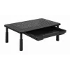 Gembird MS-TABLE-D-01 reguliuojamas stovas monitoriui su stalčiuku