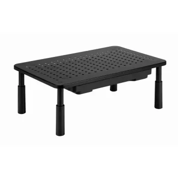 Gembird MS-TABLE-D-01 reguliuojamas stovas monitoriui su stalčiuku
