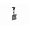 Lubinis TV laikiklis GEMBIRD CM-55ST-01 – pilnas judesys, 23–55 colių, VESA 75×75–400×400, 20 kg, juodas