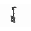 Lubinis TV laikiklis GEMBIRD CM-55ST-01 – pilnas judesys, 23–55 colių, VESA 75×75–400×400, 20 kg, juodas