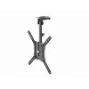 Lubinis TV laikiklis GEMBIRD CM-55ST-01 – pilnas judesys, 23–55 colių, VESA 75×75–400×400, 20 kg, juodas