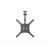 Lubinis TV laikiklis GEMBIRD CM-55ST-01 – pilnas judesys, 23–55 colių, VESA 75×75–400×400, 20 kg, juodas