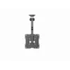 Lubinis TV laikiklis GEMBIRD CM-55ST-01 – pilnas judesys, 23–55 colių, VESA 75×75–400×400, 20 kg, juodas