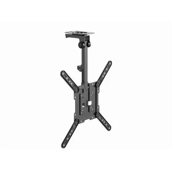 Lubinis TV laikiklis GEMBIRD CM-55ST-01 – pilnas judesys, 23–55 colių, VESA 75×75–400×400, 20 kg, juodas