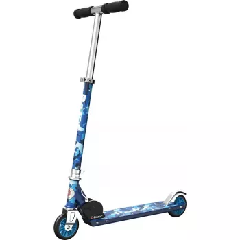 Paspirtukas Razor Model A Shark Camo – sulankstomas, lengvas, vaikams ir paaugliams