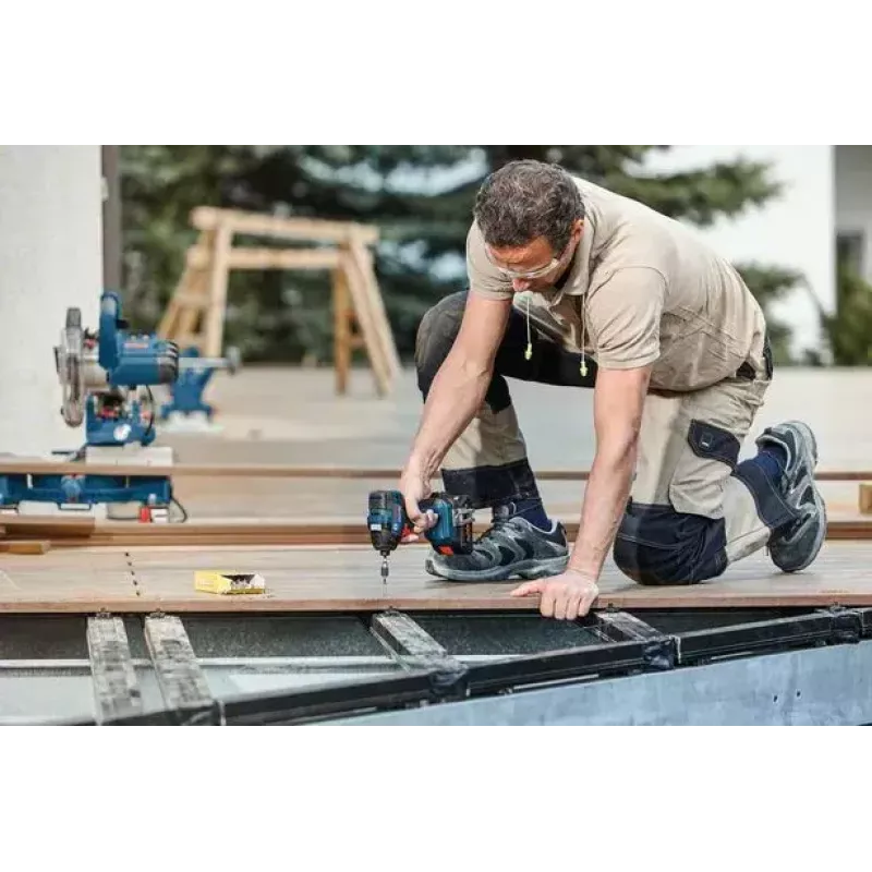 Bosch GDR 18V-200 Professional 3400 RPM juodas, mėlynas