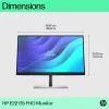 HP E-Series E22 G5 FHD Monitor, 54,6 cm (21,5 colio), 1920 x 1080 pikselių, Full HD, LCD, 5 ms, juodas, sidabrinis