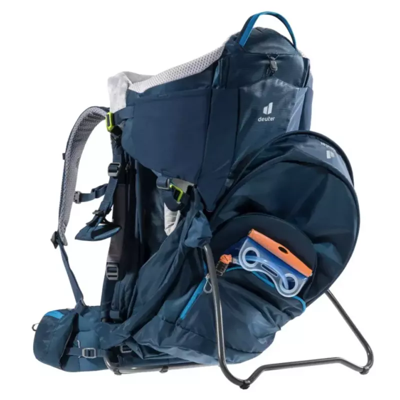 Kuprinė nešiojimui vaikams DEUTER Kid Comfort Poliamidas Mėlyna, maks. apkrova 22 kg, svoris 3,23 kg, išmatavimai 72×43×34 cm
