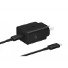 Sieninis įkroviklis Samsung EP-T4511 45W USB‑C PD 3.0, 100–240V, juodas, išmaniesiems telefonams ir planšetėms