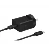 Sieninis įkroviklis Samsung EP-T4511 45W USB‑C PD 3.0, 100–240V, juodas, išmaniesiems telefonams ir planšetėms