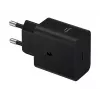 Sieninis įkroviklis Samsung EP-T4511 45W USB‑C PD 3.0, 100–240V, juodas, išmaniesiems telefonams ir planšetėms
