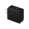 Sieninis įkroviklis Samsung EP-T4511 45W USB‑C PD 3.0, 100–240V, juodas, išmaniesiems telefonams ir planšetėms