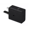 Sieninis įkroviklis Samsung EP-T4511 45W USB‑C PD 3.0, 100–240V, juodas, išmaniesiems telefonams ir planšetėms