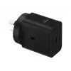Sieninis įkroviklis Samsung EP-T4511 45W USB‑C PD 3.0, 100–240V, juodas, išmaniesiems telefonams ir planšetėms