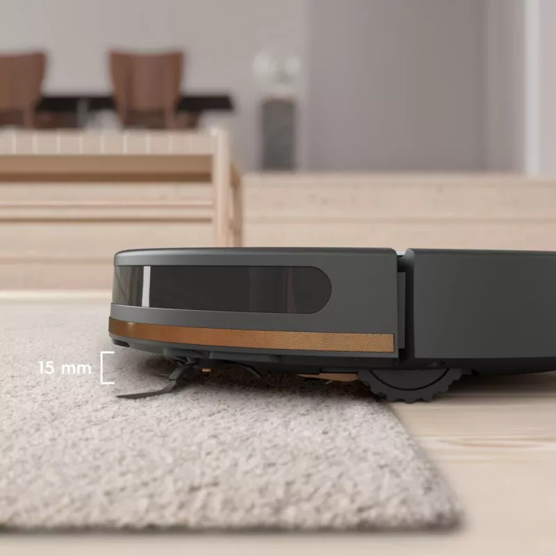 Robotinis dulkių siurblys Electrolux ER61UW1DG be maišelio, 0.22 L, 120 min veikimo laikas, HEPA, šlapias valymas, Wi‑Fi