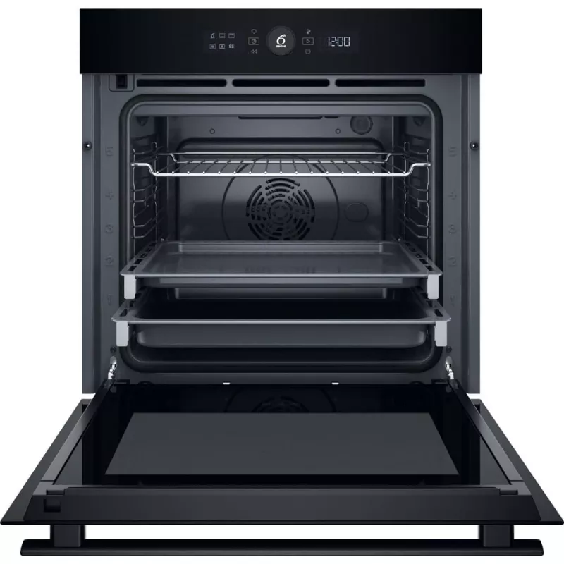 Whirlpool WOI4S8PM2SBA 73 L juoda įmontuojama elektrinė orkaitė