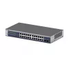 NETGEAR GS724Tv6 valdomas L2+/L3 Gigabit Ethernet (10/100/1000) jungiklis 1U mėlynas, pilkas