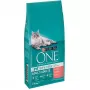 Sausas kačių ėdalas Purina ONE 12430964, suaugusioms katėms, su lašiša, 9,75 kg, baltymai 34%, riebalai 14%