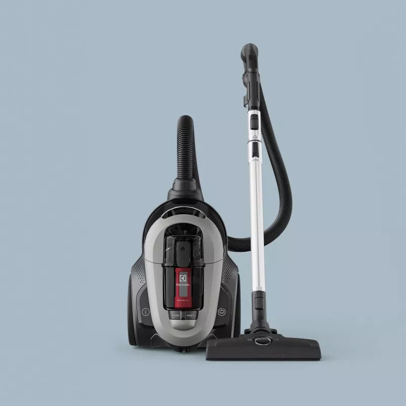 Bevonis sausas siurblys Electrolux EL61A4UG pilkas, 700 W, 170 W siurbimo galia, 9 m laidas, 12 m spindulys
