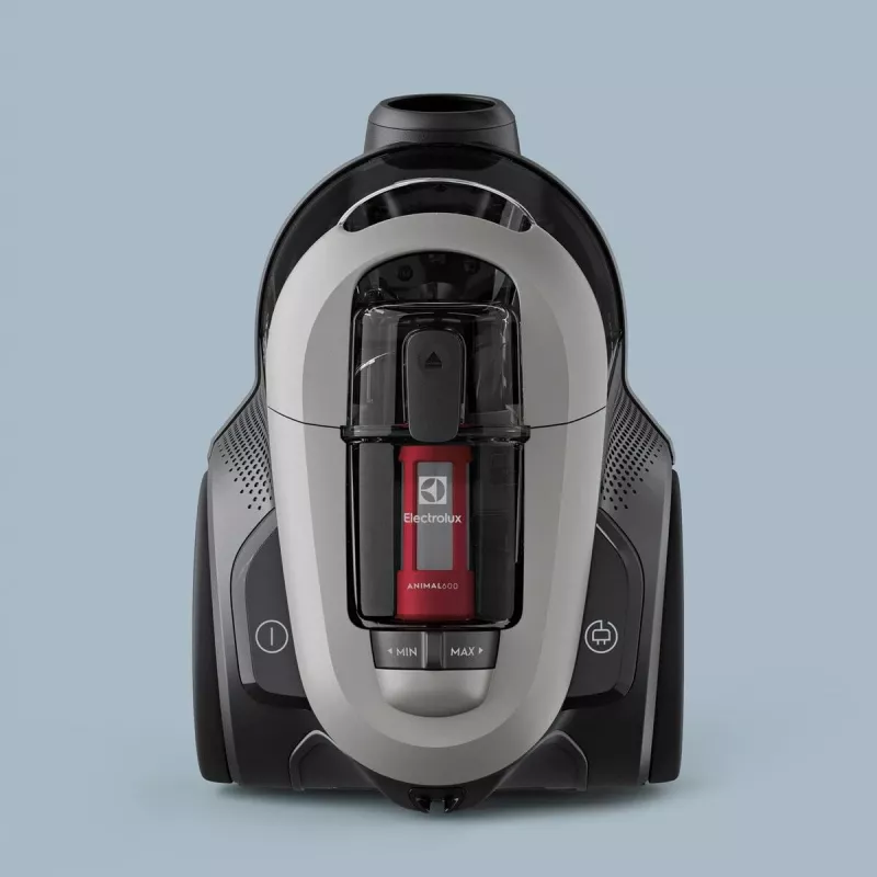 Bevonis sausas siurblys Electrolux EL61A4UG pilkas, 700 W, 170 W siurbimo galia, 9 m laidas, 12 m spindulys