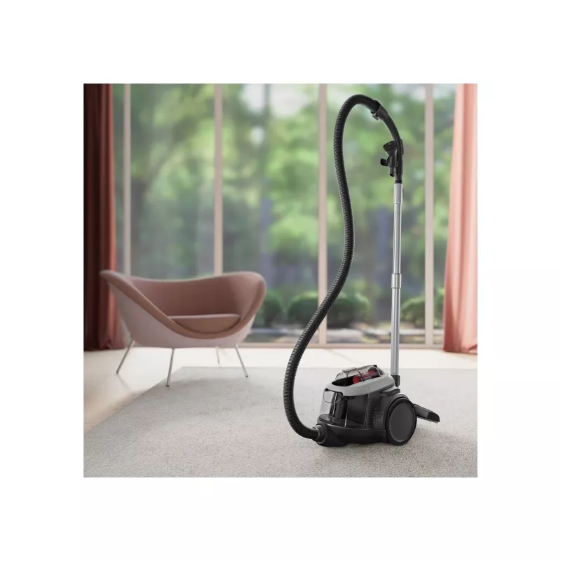 Bevonis sausas siurblys Electrolux EL61A4UG pilkas, 700 W, 170 W siurbimo galia, 9 m laidas, 12 m spindulys