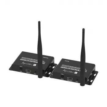 Techly IDATA HDMI-WL55 AV siųstuvas ir imtuvas HDMI signalui belaidžiu būdu perduoti iki 50 m