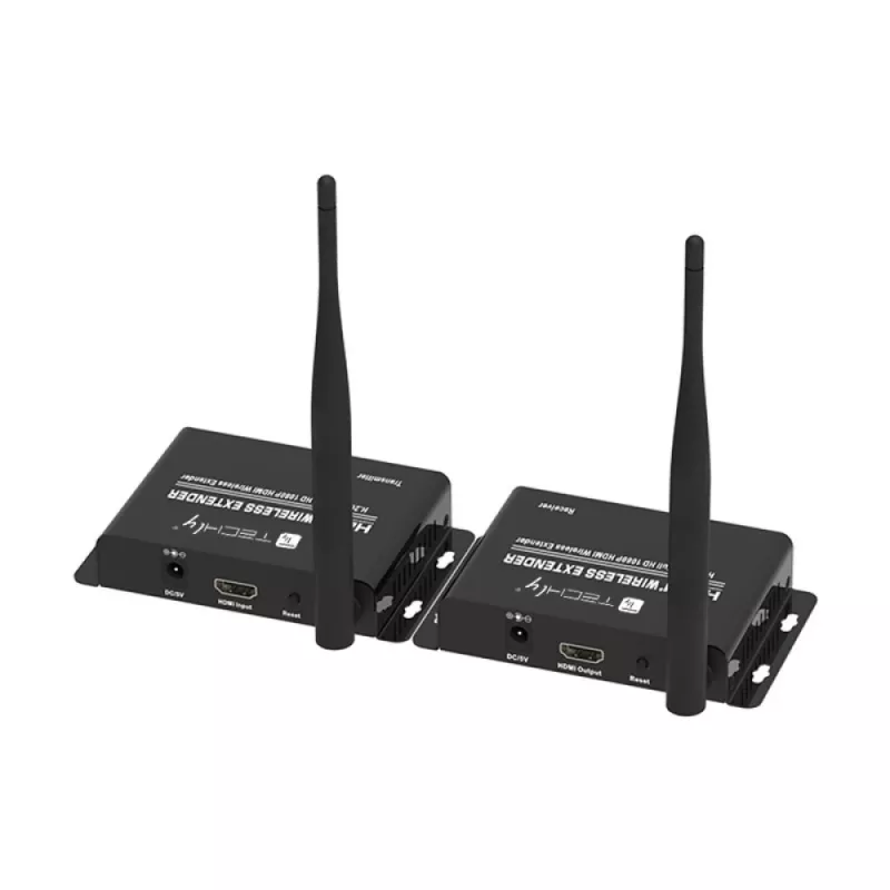 Techly IDATA HDMI-WL55 AV siųstuvas ir imtuvas HDMI signalui belaidžiu būdu perduoti iki 50 m