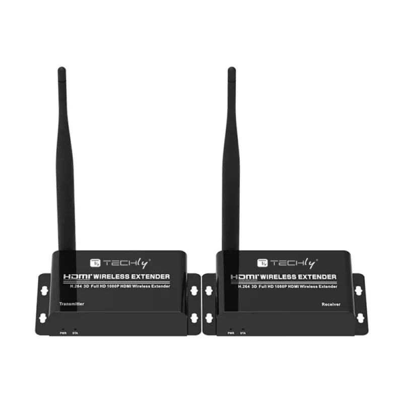 Techly IDATA HDMI-WL55 AV siųstuvas ir imtuvas HDMI signalui belaidžiu būdu perduoti iki 50 m