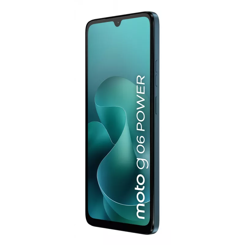 Motorola Moto G06 Power PB9W0005PL išmanusis telefonas, 17,5 cm (6,88″), Dual SIM, 4G, 4 GB/64 GB, 7000 mAh, Android 15, USB-C, mėlynas (Pantone Tapestry)