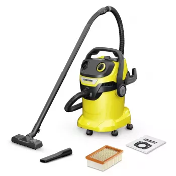Šlapio ir sauso siurblys Karcher WD 5 V-25/5/22, 25 L, 1100 W, 5 m kabelis, 2.2 m žarna