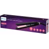 Philips Essential ThermoProtect lygintuvas šepečio formos, šildomas, 160–230 °C, 3 s, juodas/rožinis
