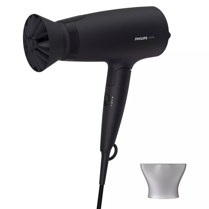 Philips 3000 series BHD308/10 plaukų džiovintuvas, 1600 W, juodas