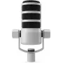 Dinaminis sceninis mikrofonas Rode PodMic baltas – kardioidinis, XLR, 20–20000 Hz, -57 dB jautrumas