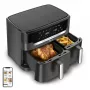 Tefal Easy Fry Dual XXL EY942HE0 karšto oro gruzdintuvė, dviguba 11 l, 2020 W, pilka