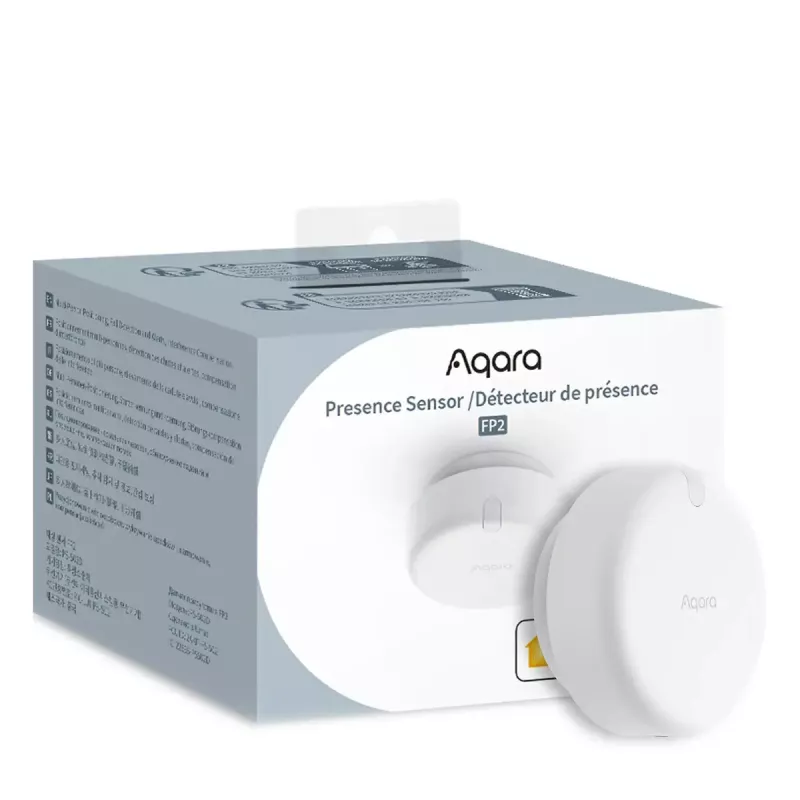 Aqara PS-S02D buvimo jutiklis FP2 su šviesos jutikliu, Wi-Fi, USB