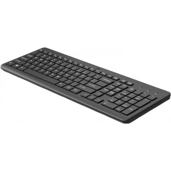 Belaidis klaviatūros rinkinys HP 225 Full-size Mechaninis QWERTY Juoda