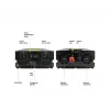 Automobilinis keitiklis Green Cell INVGC12P2000LCD 2000W 12V į 230V grynas sinusas, LCD, 1×USB, 2×AUX