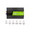 Automobilinis keitiklis Green Cell INVGC12P2000LCD 2000W 12V į 230V grynas sinusas, LCD, 1×USB, 2×AUX