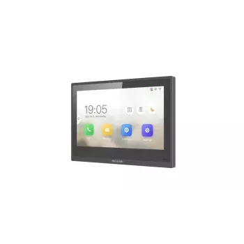 Vaizdo domofono vidinis blokas Hikvision DS-KH6351-WTE1 7 colių LCD 1024x600 juodas